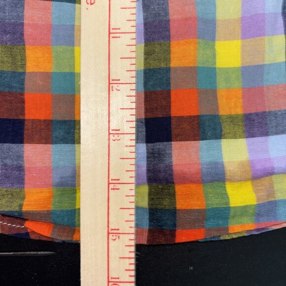 Lot Of 2 Cat And Jack Boys Long Sleeve Cotton Plaid Shirts 3-T - Picture 8 of 14